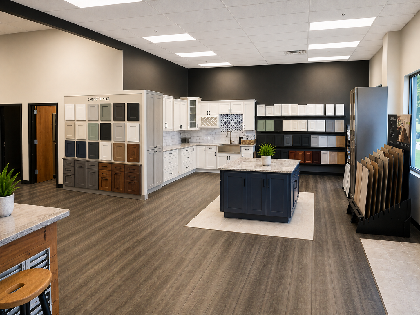 Cardinal Flooring and Cabinets showroom in Fenton Missouri
